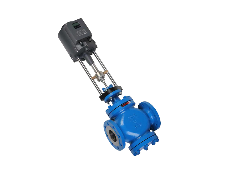 进口电动双座调节阀