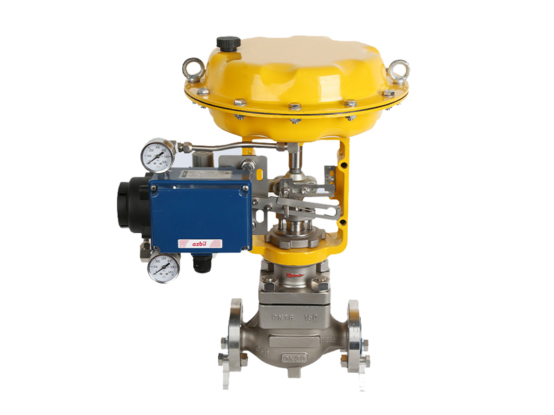 进口带定位器气动调节阀