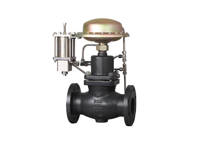 进口带指挥器自力式压力调节阀