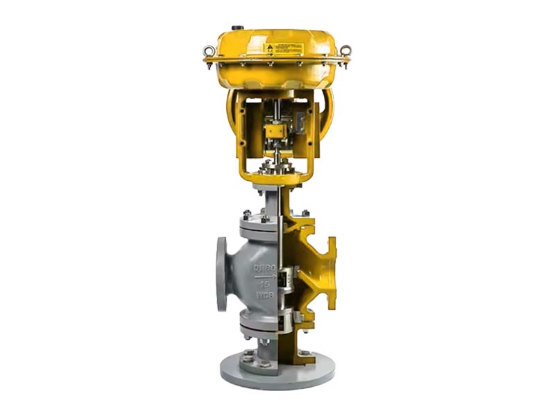 进口气动双座调节阀