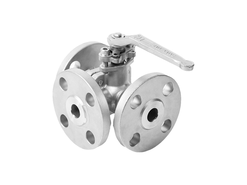 进口法兰三通球阀