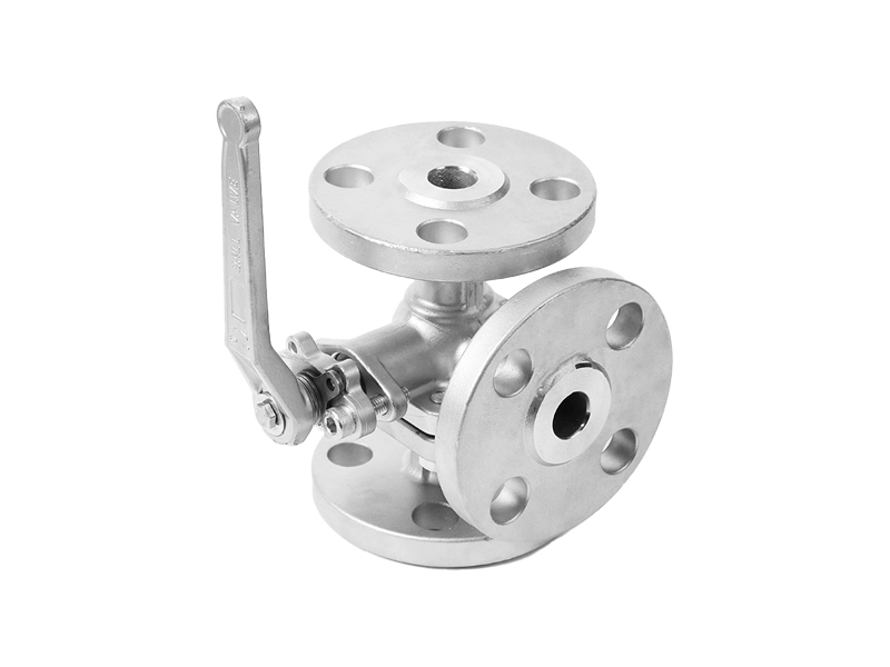 进口法兰三通球阀