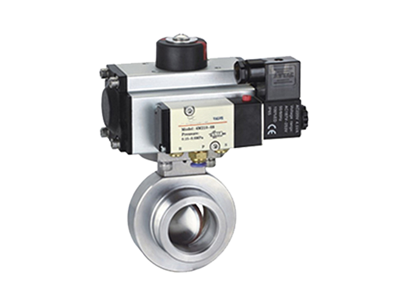 进口高真空气动蝶阀