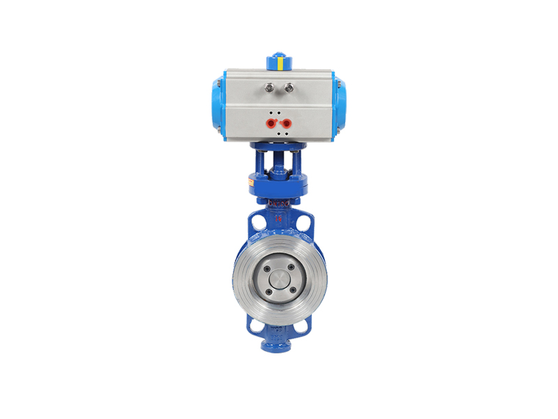 进口气动三偏心蝶阀