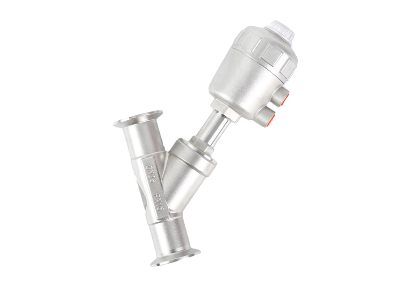 进口快装式气动角座阀