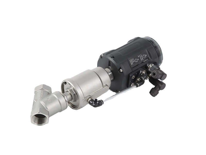 进口带流量调节气动角座阀