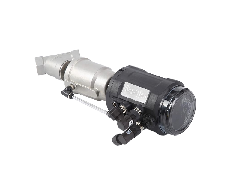 进口带流量调节气动角座阀