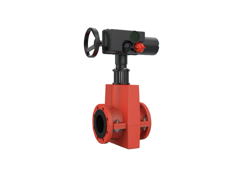 进口电动管夹阀