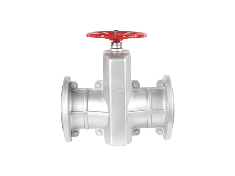 进口铝合金管夹阀