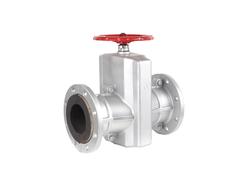 进口铝合金管夹阀